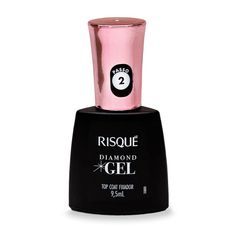 Top Coat Fixador Risqué Diamond Gel Cremoso 9,5ml