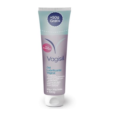 Gel Lubrificante Vaginal Vagisil 100g