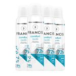 2022104078-01-Kit-Desodorante-Aerossol-Francis-Comfort-Algodao-150ml---4-Unidades