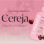 2022104094-03-Kit-Locao-Hidratante-Francis-Cereja-200ml---3-Unidades