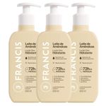 2022104098-01-Kit-Locao-Hidratante-Francis-Leite-De-Amendoas-200ml---3-Unidades