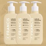 2022104098-05-Kit-Locao-Hidratante-Francis-Leite-De-Amendoas-200ml---3-Unidades