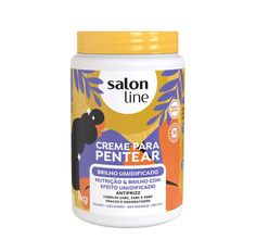 Creme Para Pentear Salon Line Brilho Umidificado 1kg