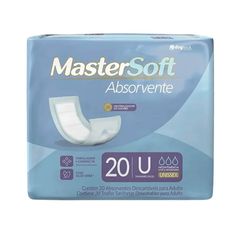 Absorvente Geriátrico Mastersoft Dry Com 20 Unidades