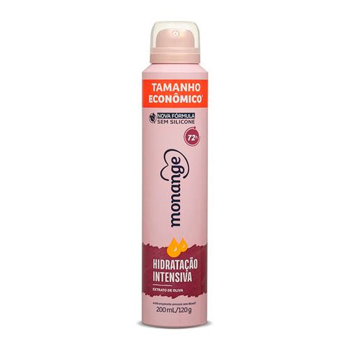 Desodorante Aerossol Monange Hidratação Intensiva 200ml