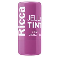 Jelly Tint Ricca 3 em 1 Vinho 5g