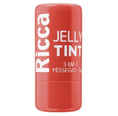 Jelly Tint Ricca 3 em 1 Pêssego 5g