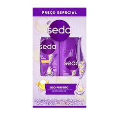 Kit Seda Liso Perfeito Shampoo 300ml + Condicionador 190ml
