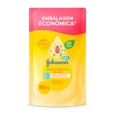 Sabonete Líquido Johnson Baby Refil Camomila Glicerina 180ml