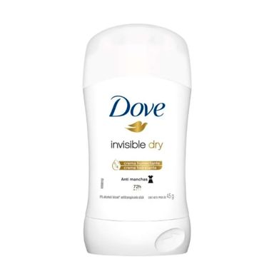 Desodorante Antitranspirante Stick Dove Invisible Dry 45g