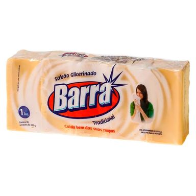 Kit Sabão Em Barra Com 5 Unidades 200g