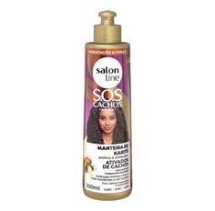 Ativador De Cachos Salon Line Sos Cachos Manteiga De Karité 300ml