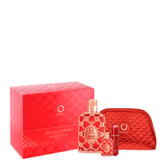 Kit Amber Rouge Orientica - Edp 80ml + Miniatura 7,5ml + Atomizer + Necessaire