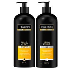 Kit Shampoo + Condicionador Tresemmé Brilho Lamelar 650ml