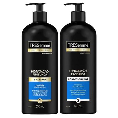 Kit Shampoo + Condicionador Tresemmé Hidratação Profunda 650ml