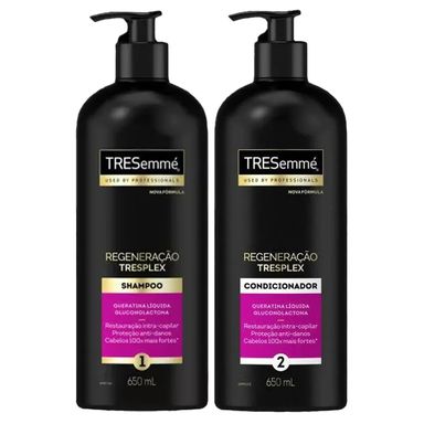 Kit Shampoo + Condicionador Tresemmé Tresplex 650ml
