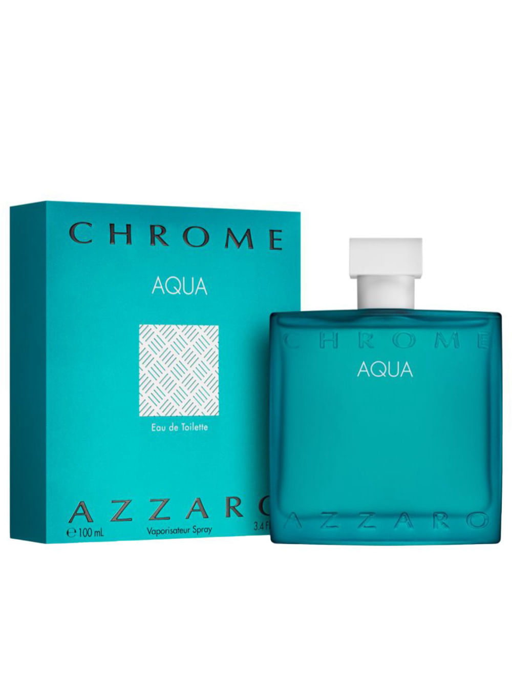 Azzaro Chrome Aqua Eau de Toilette - Perfume Masculino 100ml