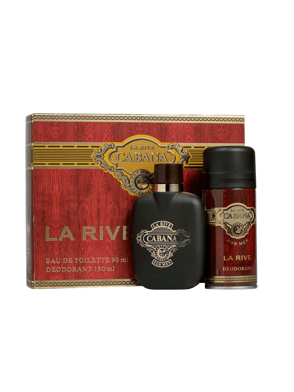Kit La Rive Cabana Eau de Toilette - Perfume Masculino 90ml + Desodorante 150ml