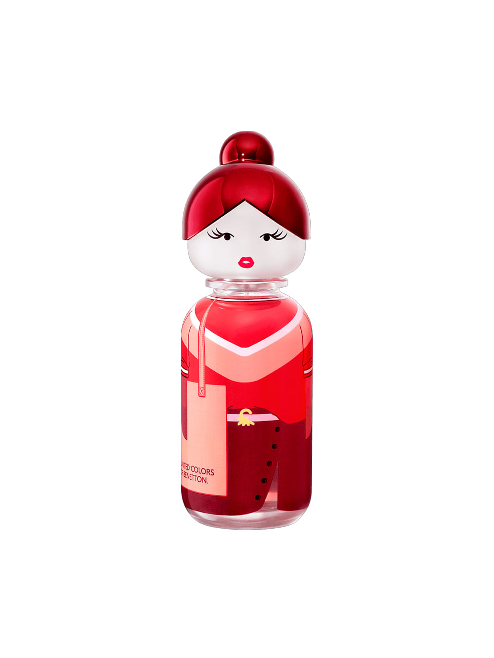 Benetton United Colors Sisterland Red Rose Eau de Toilette - Perfume Feminino 80ml