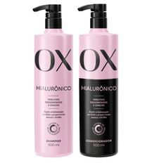 Kit Ox Hialurônico Shampoo E Condicionador 500ml cada