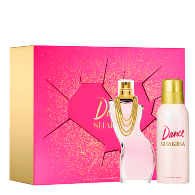 Kit Shakira Dance Perfume Feminino Eau De Toilette 80ml + Desodorante 150ml