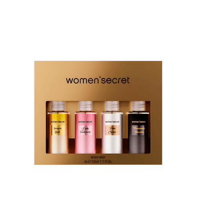 Kit Women'Secret c/4 Body Mist - Perfume Corporal 50ml