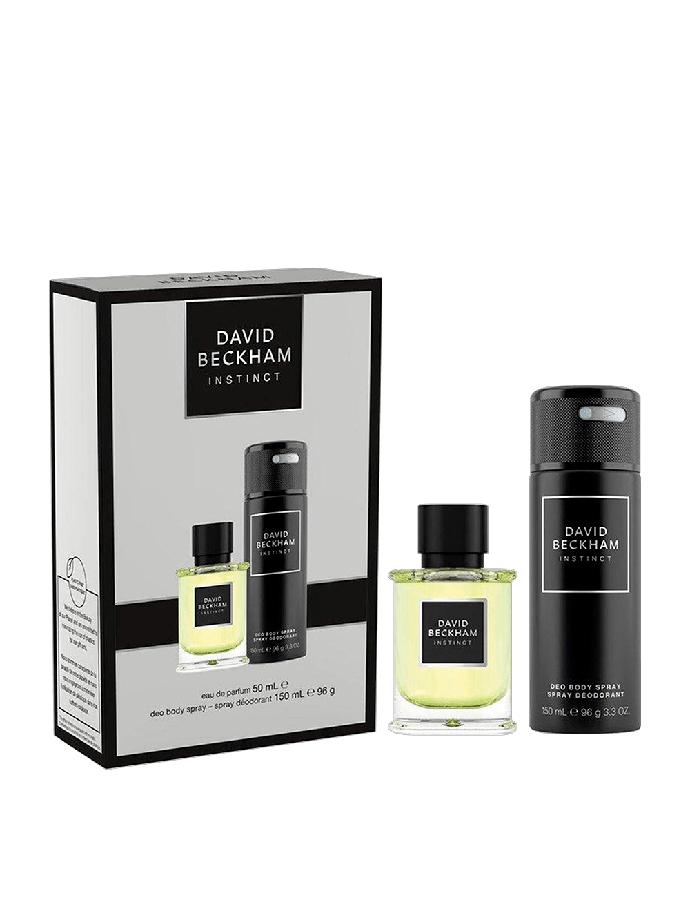 Kit David Beckham Instinct Eau de Parfum 50ml + Desodorante 150ml