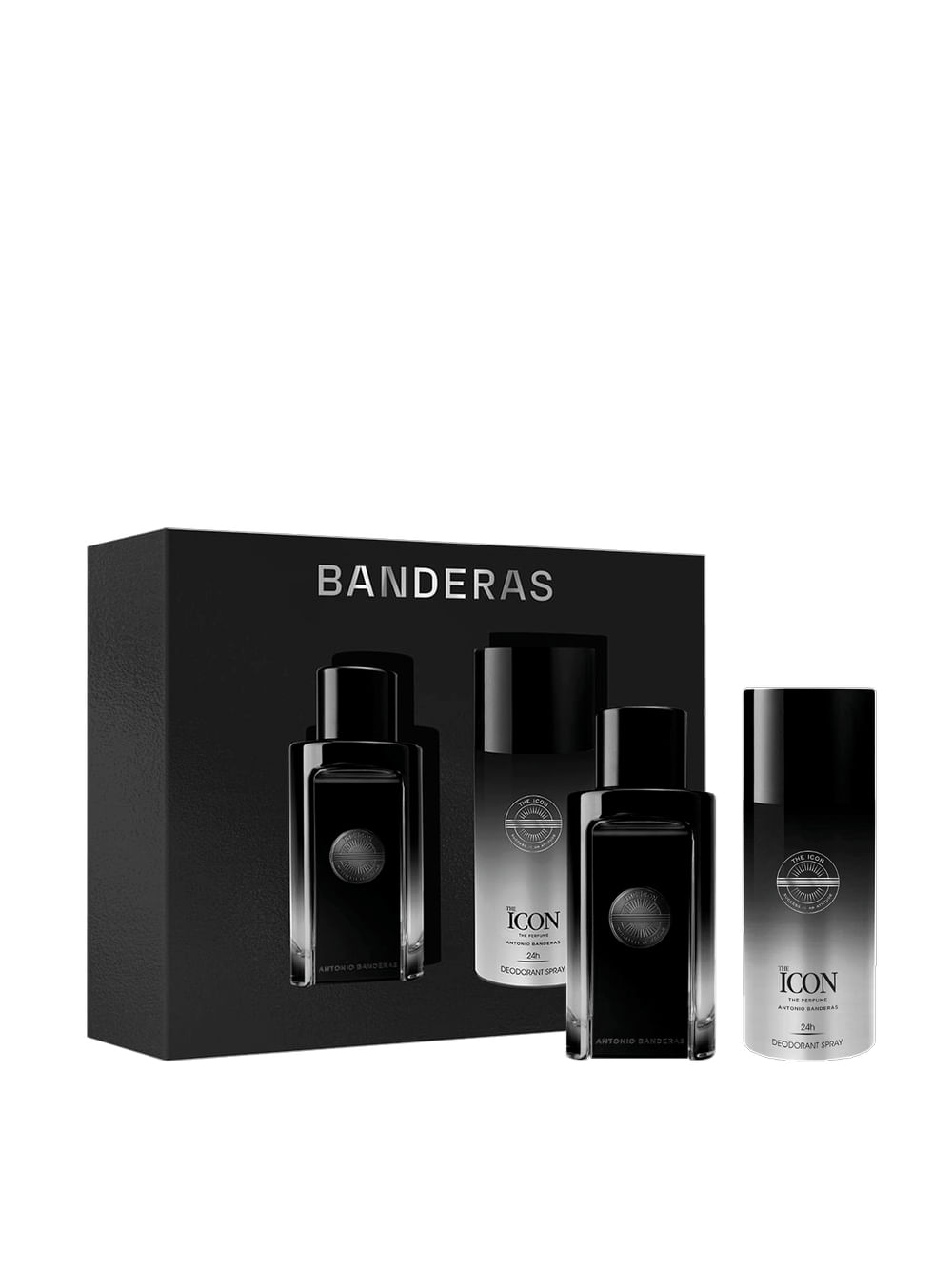 Kit Banderas The Icon - Eau de Parfum 100ml + Desodorante Spray 150ml