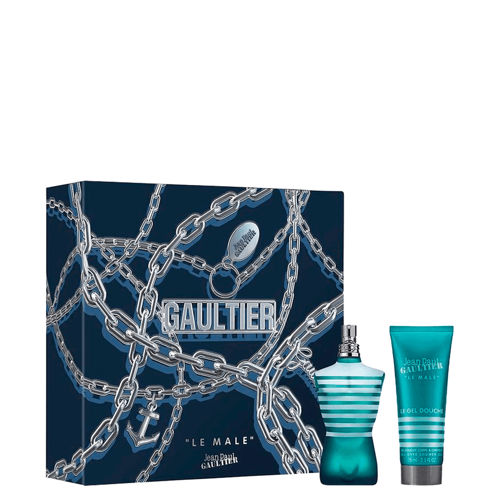 Kit Jean Paul Gaultier Le Male For Men - Eau de Toilette 75ml + Shower Gel 75ml