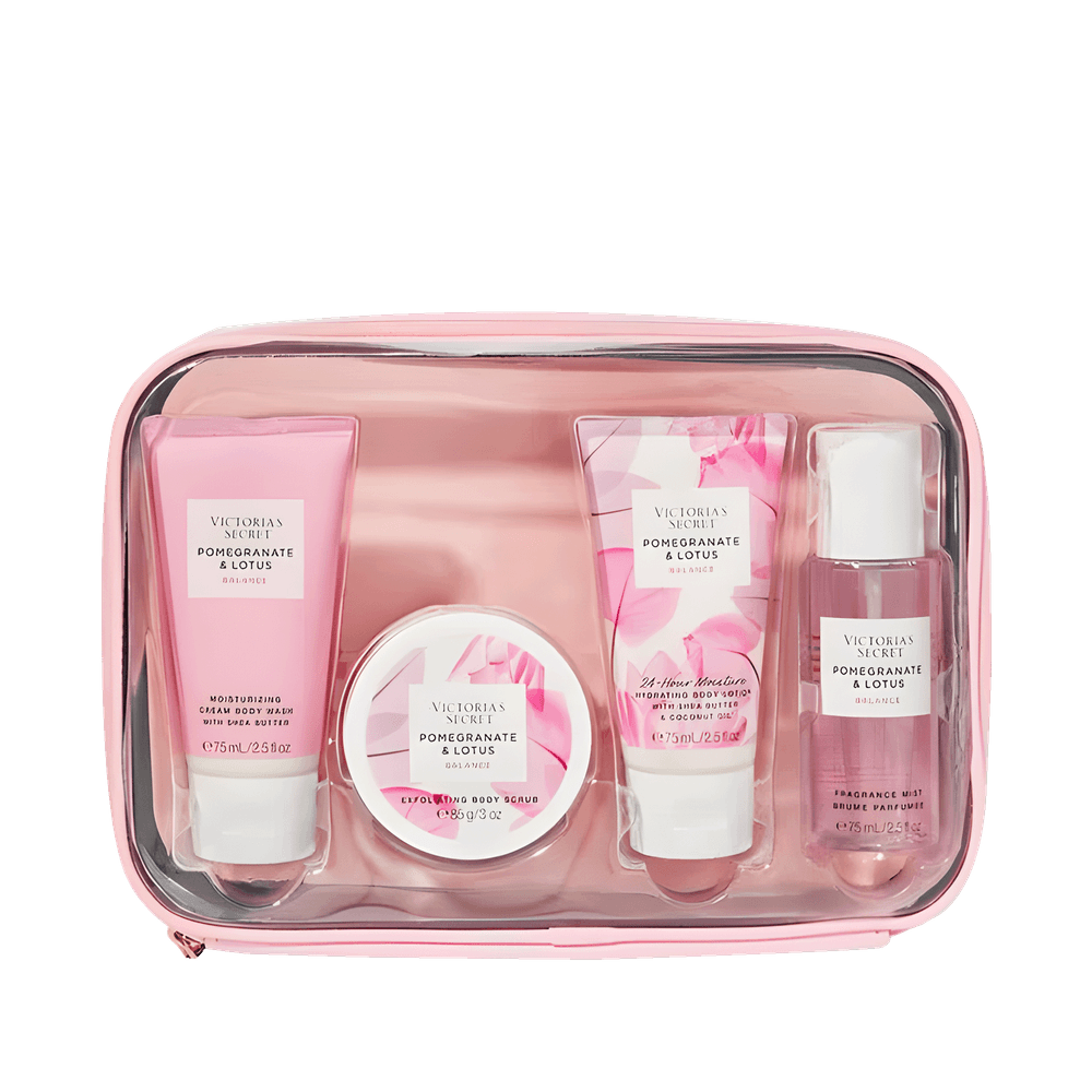 Victoria's Secret Kit Presente Pomegranate & Lotus - Cuidado Corporal