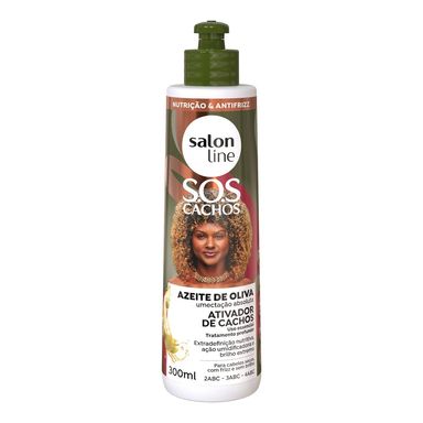Ativador De Cachos Salon Line SOS Azeite De Oliva 300ml
