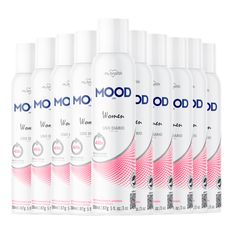 Kit Desodorante Antitranspirante Mood Women Aerossol 150ml - 10 Unidades