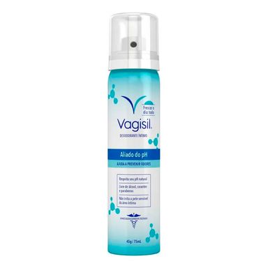 Desodorante Spray Íntimo Vasigil  Aliado Do pH - 75ml