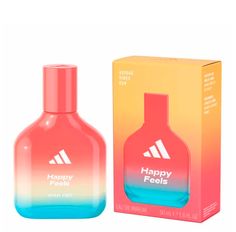 Perfume Adidas Vibes Happy Feels Eau De Parfum Unissex 50ml
