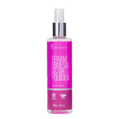 Body Splash Orgânica Framboesa E Orquídea 250ml