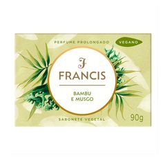 Sabonete Francis Bambu E Musgo Verde 90g