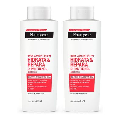 Kit 2 Cremes Hidratantes Neutrogena Hidrata E Repara 400ml