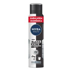 Desodorante Aerosol Nivea Men Invisible Black & White 200ml