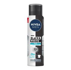 Desodorante Aerosol Nivea Men Invisible Black & White Fresh 150ml