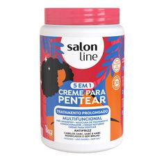 Creme De Pentear Salon Line 5 Em 1 Tratamento Prolongado 1Kg