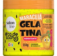 Gelatina Salon Line Todecacho Kids Hidratante Maracujá 550g