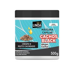 Creme De Tratamento Sallon Linda Cachos Black 500g