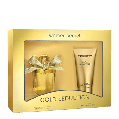 Kit Women Secret Gold Seduction - Eau de Parfum 100ml + Body Lotion 200ml