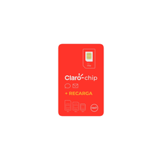 Chip Claro Combo Pré-Pago R$10