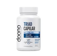 Vitamina Triad Capilar Doono 60 cápsulas