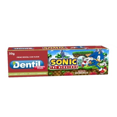 Creme Dental Infantil Dentil Sonic Morango 50g