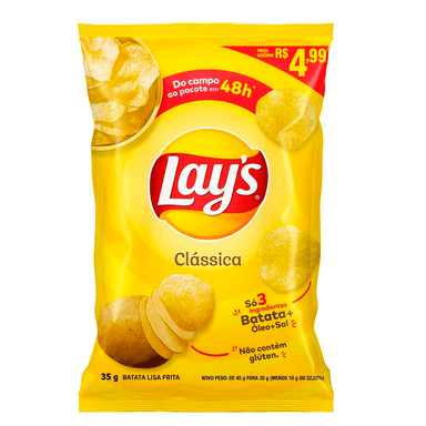 Batata Lays Clássica 35g