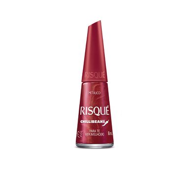 Esmalte Risqué Chilli Beans Para Te Ver.melho(r) 8ml
