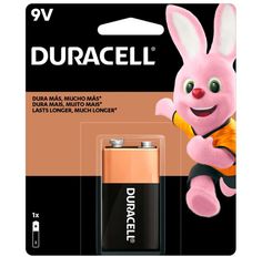 Bateria Duracell Alcalina 9V