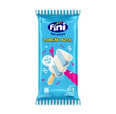 Picolé Fini Torção Azul 45g